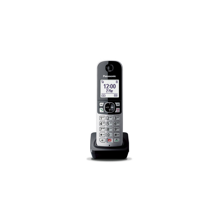 Panasonic KX-TGA685EXB telefono Telefono DECT Identificatore di chiamata Nero