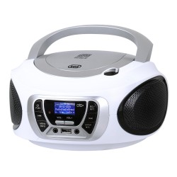 Trevi CMP 510 DAB Digitale 3 W DAB, DAB+, FM Bianco Riproduzione MP3