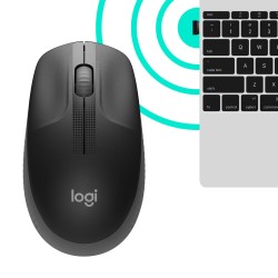 Logitech M190 mouse Ufficio Ambidestro RF Wireless Ottico 1000 DPI