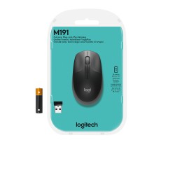 Logitech M190 mouse Ufficio Ambidestro RF Wireless Ottico 1000 DPI