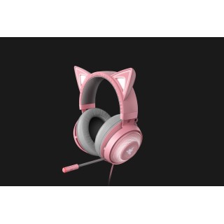 Razer Kraken Kitty - Quartz ed. Cuffia Cablata a padiglione Rosa