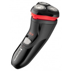 Remington R3000 rasoio elettrico Rotazione Trimmer Nero, Rosso