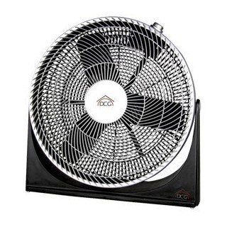 DCG Eltronic CRB1240 ventilatore Nero, Argento