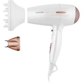 Sencor SHD 7200GD asciuga capelli 2000 W Oro, Bianco