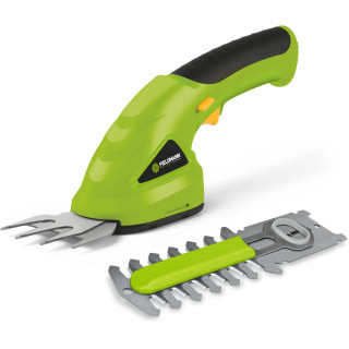 Fieldmann FZN 4000-A cesoia per erba cordless 7 cm 3,6 V Ioni di Litio Nero, Verde