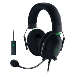 Razer Blackshark V2 Auricolare Cablato A Padiglione Gaming Nero, Verde