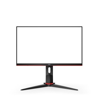 AOC G2 Q24G2A BK LED display 60,5 cm (23.8") 2560 x 1440 Pixel Quad HD LCD Nero, Rosso