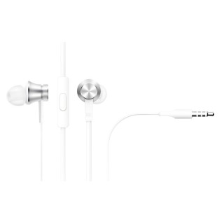 Xiaomi Mi In-Ear Headphones Basic Auricolare Cablato Musica e Chiamate Argento, Bianco