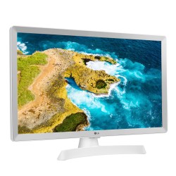 LG 24TQ510S Monitor TV 23.6" smart webOS 22 Wi-Fi NOVITÀ 2022 Bianco