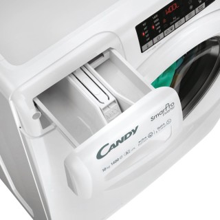 Candy Smart Pro Inverter Lavatrice 10 kg, Classe A-10%, 1400giri, Bianco, CO 4104TWM 1-S