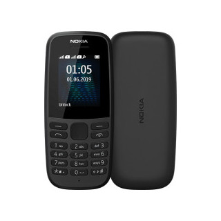 Nokia 105 4,5 cm (1.77") 73,02 g Nero Telefono cellulare basico