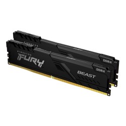 Kingston Technology FURY Beast 32GB 3600MT s DDR4 CL18 DIMM (Kit da 2) Black