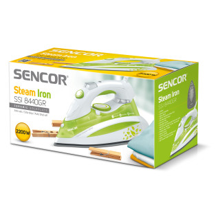 Sencor SSI 8440GR ferro da stiro 2200 W Verde, Bianco