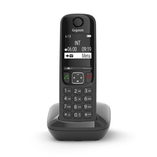 Gigaset AS690 Telefono analogico DECT Identificatore di chiamata Nero