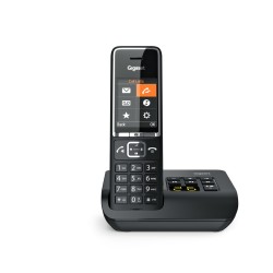 Gigaset COMFORT 550A Telefono analogico DECT Identificatore di chiamata Nero