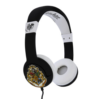 OTL Technologies Harry Potter Hogwarts Crest Kids Cuffie Cablato A Padiglione MUSICA Nero, Bianco