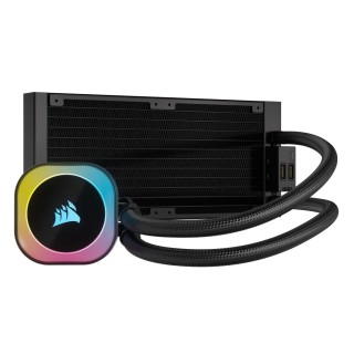 Corsair H100I Processore Kit di raffreddamento a liquido 12 cm Nero