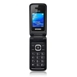 Brondi Fox 4,5 cm (1.77") 74 g Nero Telefono cellulare basico