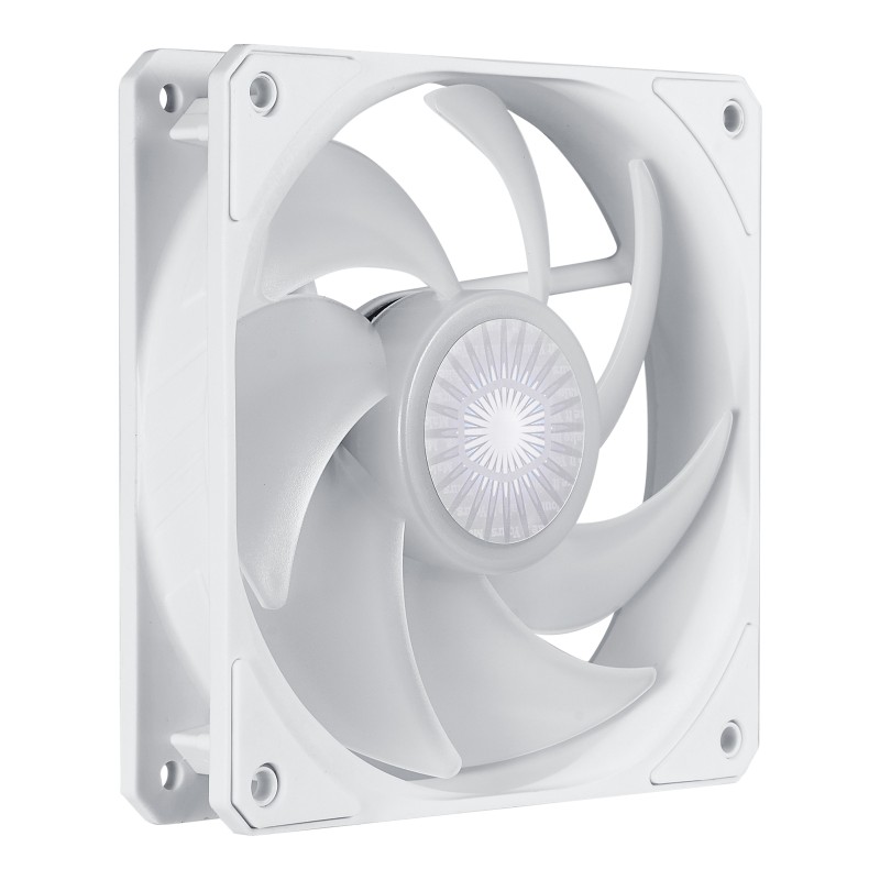 Cooler Master SickleFlow 120 ARGB White Edition 3 In 1 Case per computer Ventilatore 12 cm Bianco 3 pz