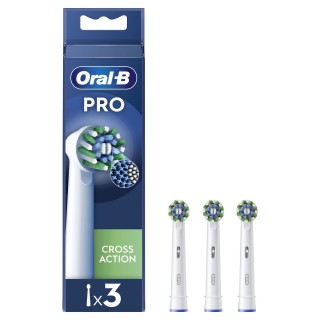 Oral-B Pro Cross Action 3 pz Bianco