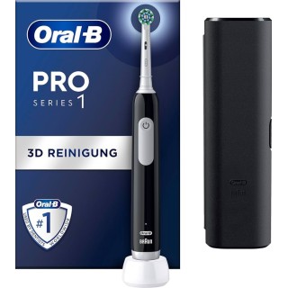 Oral-B Pro 1 Cross Action Adulto Spazzolino rotante-oscillante Nero