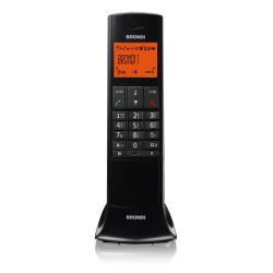 Brondi Lemure Telefono DECT Identificatore di chiamata Nero