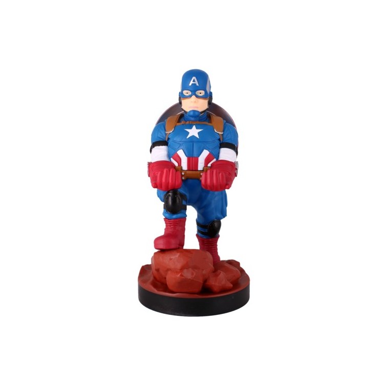 Exquisite Gaming Cable Guys Captain America Personaggio da collezione