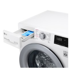 LG F2WV3S7S4E Lavatrice Slim AI DDTM SteamTM 7kg Classe energetica D