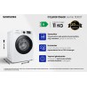 Samsung WW11BGA046ATET lavatrice a caricamento frontale Crystal Clean™ 11 kg Classe A 1400 giri min, Porta nera + Panel D.