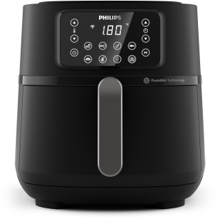 Philips 5000 series Airfryer 7.2L, Friggitrice ad aria 16-in-1, App per ricette , accessorio teglia HD9285 93