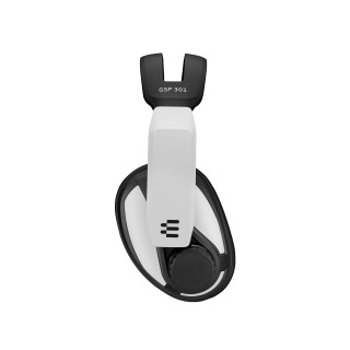 EPOS | SENNHEISER GSP 301 Auricolare Cablato A Padiglione Gaming Nero, Bianco