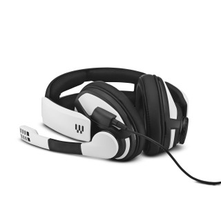 EPOS | SENNHEISER GSP 301 Auricolare Cablato A Padiglione Gaming Nero, Bianco