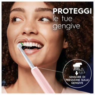 Oral-B Pro Series 1 Adulto Spazzolino rotante-oscillante Rosa