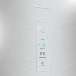 Hisense RB434N4BCE1 frigorifero con congelatore Libera installazione 331 L E Acciaio inox