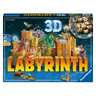 Ravensburger 00.026.113 3D Labyrinth Gioco da tavolo Viaggio avventura