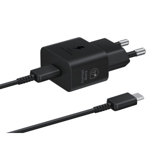 Samsung Caricabatterie Super Fast Charging (25W) con cavo da USB Type-C a USB Type-C