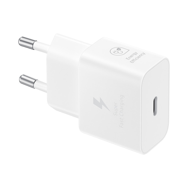 Samsung Caricabatterie Super Fast Charging (25W) con cavo da USB Type-C a USB Type-C