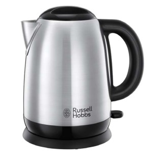 Russell Hobbs Adventure bollitore elettrico 1,7 L 2400 W Nero, Argento