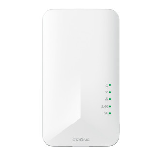 Strong POWERL1000DUOWIFIEUV2 1000 Mbit s Collegamento ethernet LAN Wi-Fi Bianco 2 pz