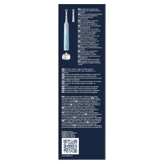 Oral-B Spazzolino Elettrico Ricaricabile Series 1 Blu con 2 Testine di Ricambio, 1 Spazzolino