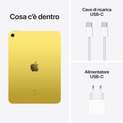 Apple iPad (10^gen.) 10.9 Wi-Fi 256GB - Giallo