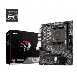 MSI A520M-A PRO scheda madre AMD A520 Socket AM4 micro ATX