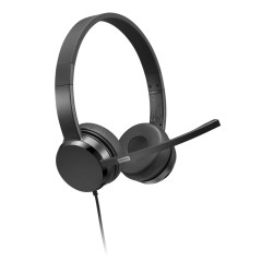 Lenovo 4XD1K18260 cuffia e auricolare Cablato A Padiglione Musica Giornaliera USB tipo A Nero