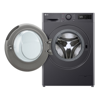 LG F4R5011TSMB Lavatrice 11kg AI DD, Classe A-10%, 1400 giri, TurboWash, Vapore