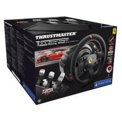 Thrustmaster T300 Ferrari Integral Racing Wheel Alcantara Edition Nero Sterzo + Pedali Analogico Digitale PC, PlayStation 4,