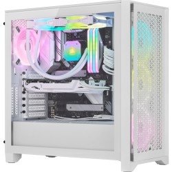 Corsair iCUE 4000D RGB Midi Tower Bianco