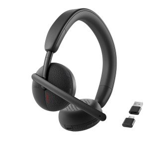 DELL WL3024 Auricolare Con cavo e senza cavo A Padiglione Musica e Chiamate USB tipo-C Bluetooth Nero