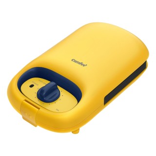 Comfeè MC-JK1312P201 piastra per waffle 1 waffle 950 W Blu, Giallo