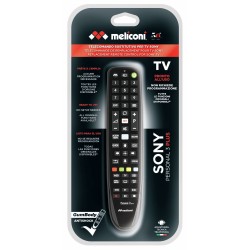 Meliconi Gumbody Personal 3 plus telecomando IR Wireless TV Pulsanti