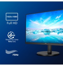 Philips V Line 271V8LA 00 LED display 68,6 cm (27") 1920 x 1080 Pixel Full HD Nero